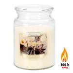 Świeca zapachowa w szkle Wanilia BISPOL 100 h 