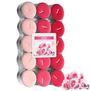 Podgrzewacze zapachowe 4h op.30 sztuk. Róża