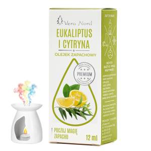 EUKALIPTUS i Cytryna olejek zapachowy Vera Nord  