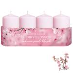 Świeca zapachowa  Cherry  Sakura Pink 10h 40x70 