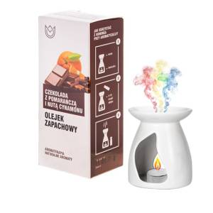 CZEKOLADA Z POMARAŃCZĄ i NUTĄ CYNAMONU Olejek zapachowy NATURALNE AROMATY