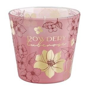 Świeca zapachowa w szkle Floral Garden 115 g  Powdery Tuberose30 h  