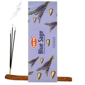 Kadzidełka NIEBIESKA SZAŁWIA  Kadzidła HEM 120szt. 