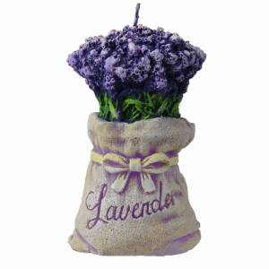 Świeca Worek Lawenda 13 cm
