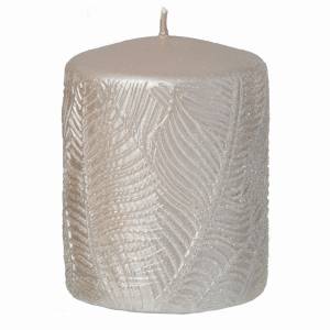 ARTMAN Świeca ozdobna  Tivano  Walec 10cm szampański 