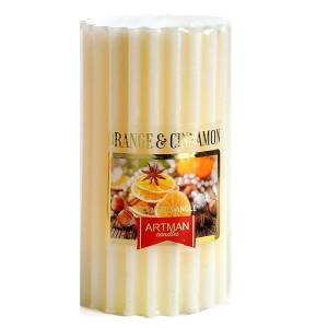 ARTMAN Świeca zapachowa Pomarańcza z cynampnem walec 13 cm 