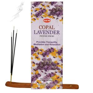 Kadzidełka COPAL LAVENDER  Kadzidła HEM 120szt.  