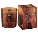 Anti - Tobacco Świeca zapachowa , drewniany knot 45h 240g 