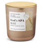 God's Spa  BLISS LID  ŚWIECA ZAPACHOWA , DREWNIANY KNOT