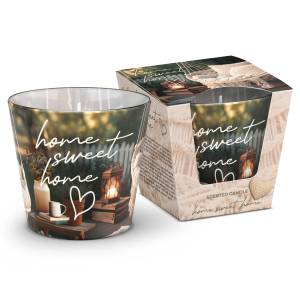 Świeca zapachowa w szkle HOME SWEET HOME 115 G 