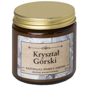 KRYSZTAŁ GÓRSKI Świeca zapachowa sojowa 120 ml 