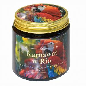 KARNAWAŁ w RIO Świeca zapachowa sojowa 120 ml  