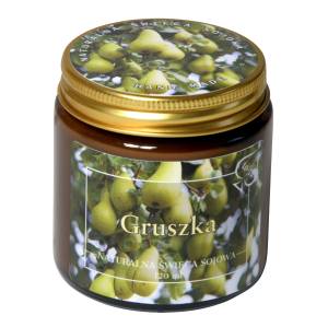 GRUSZKA Świeca zapachowa sojowa 120 ml 