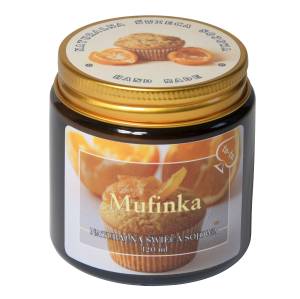 MUFINKA  Świeca zapachowa sojowa 120 ml 