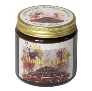 SŁODI TYTOŃ Świeca zapachowa sojowa 120 ml