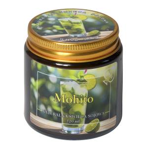 MOHITO  Świeca zapachowa sojowa 120 ml