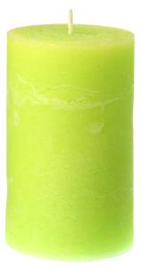  Świeca Rustic Walec limonka 11,5 cm